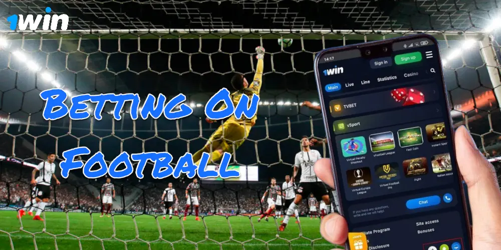 1win live football betting